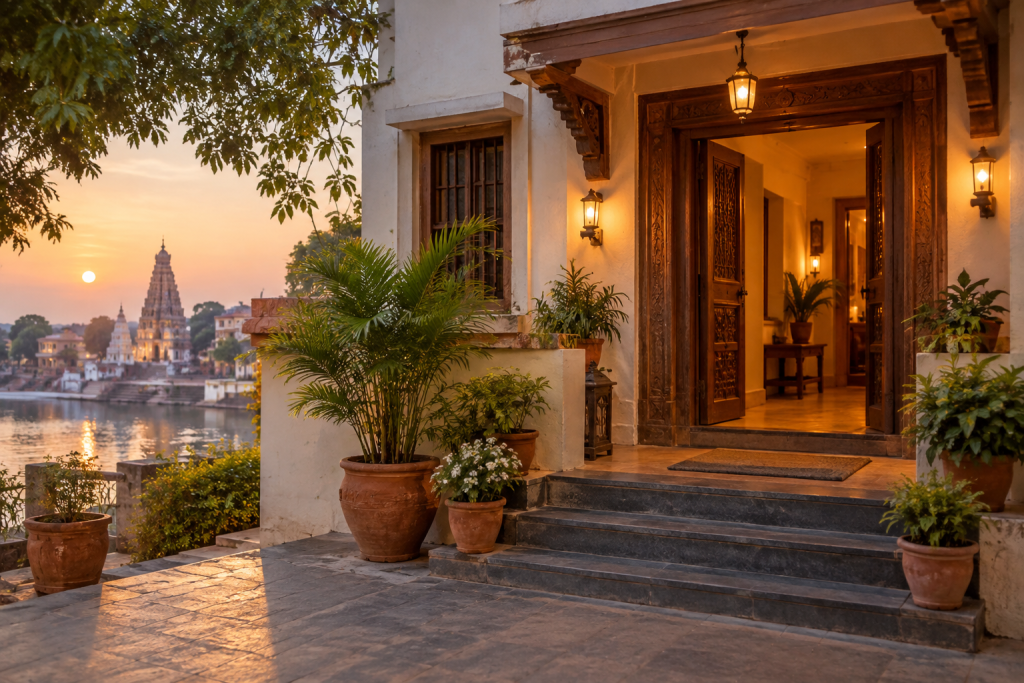 A peaceful place to stay near the temple in Pandharpur