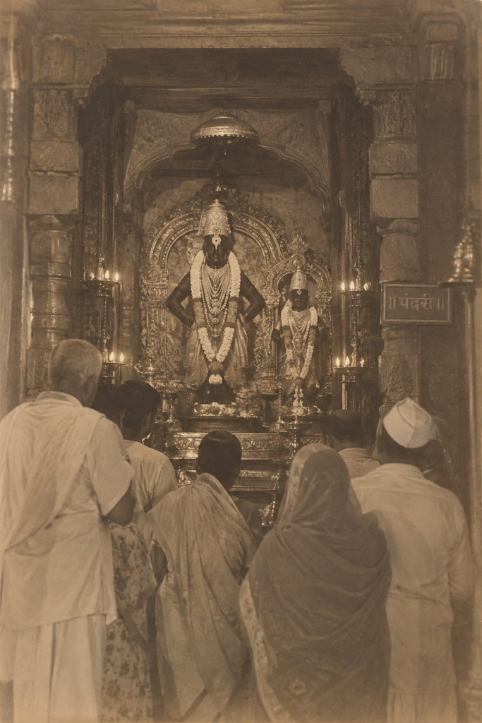 Old photograph of the deity